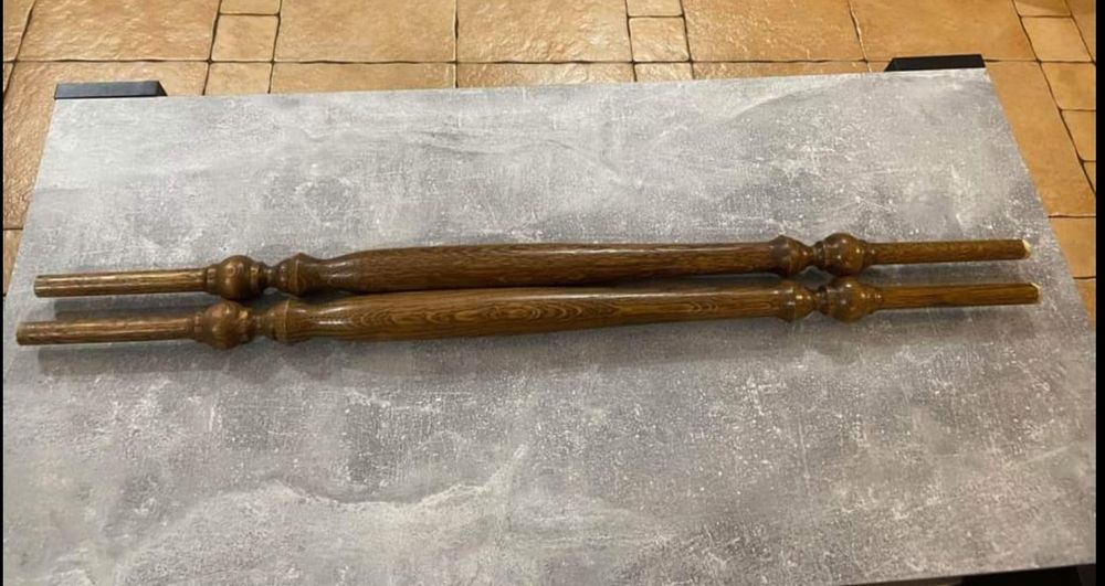 Tralka dębowa lakierowana