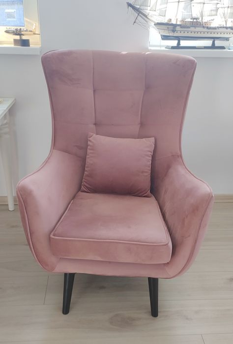 Piękny fotel uszak salon sypialnia dzieci stan bardzo dobry czys