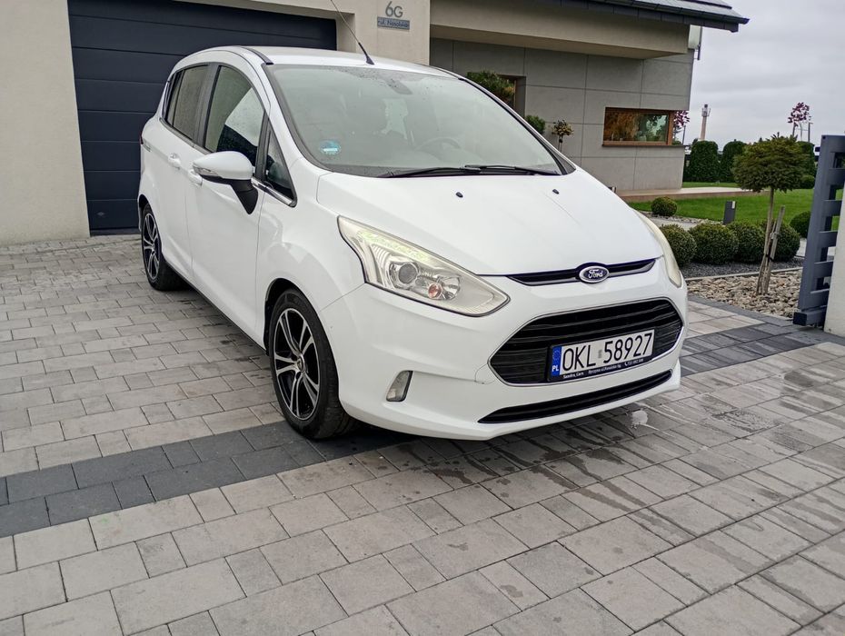 Ford B-MAX 1.0 EcoBoost 125KM • Bezawaryjny • Serwisowany • Bogata wer