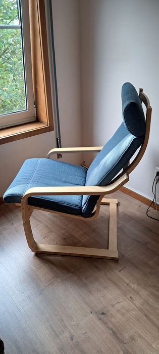 Poltrona Poäng (estrutura e almofada]