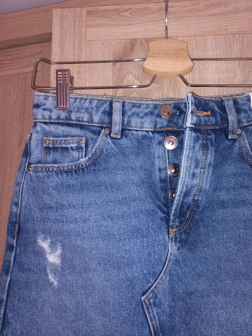 Spódnica mini jeans