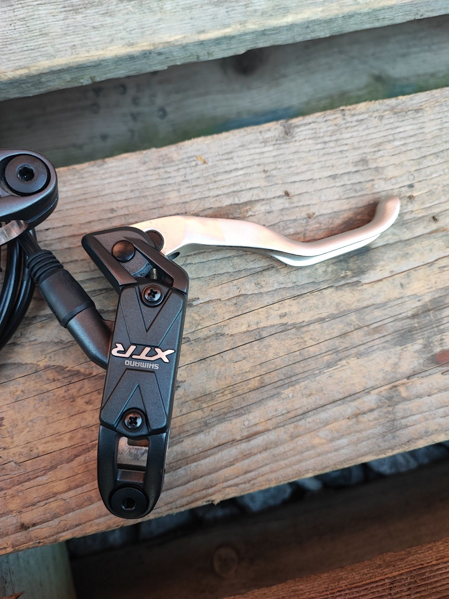 Hamulce tarczowe hydrauliczne Shimano XTR M975 retro mtb super stan