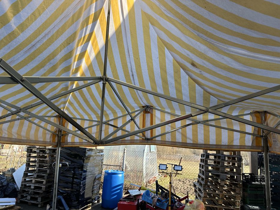 Namiot gralech 3x4.5 stalowy