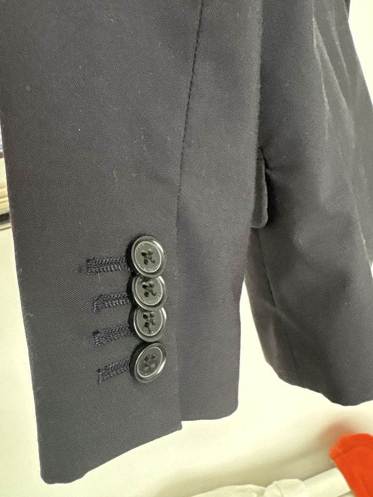 Garnitur granatowy 2 czesciowy Zara 110cm