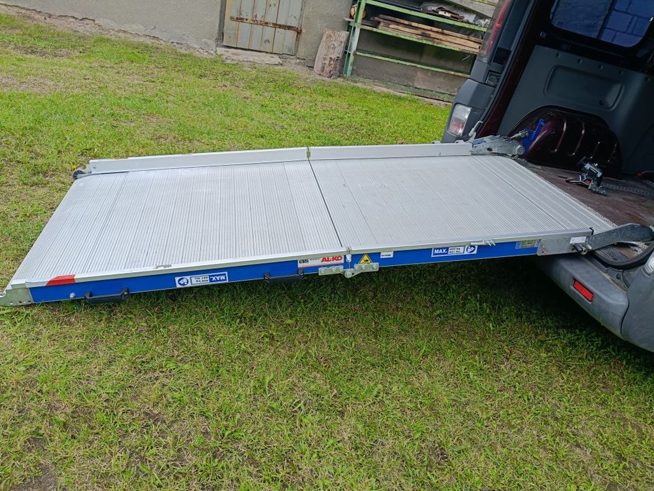 Podest Rampa Załadowcza Aluminiowa