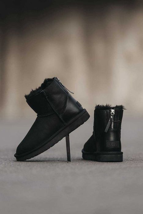 Угги/Уги/Угг/Уггі/Угі/UGG Australia Mini Classic Zip/Шкіра 100% Овчина