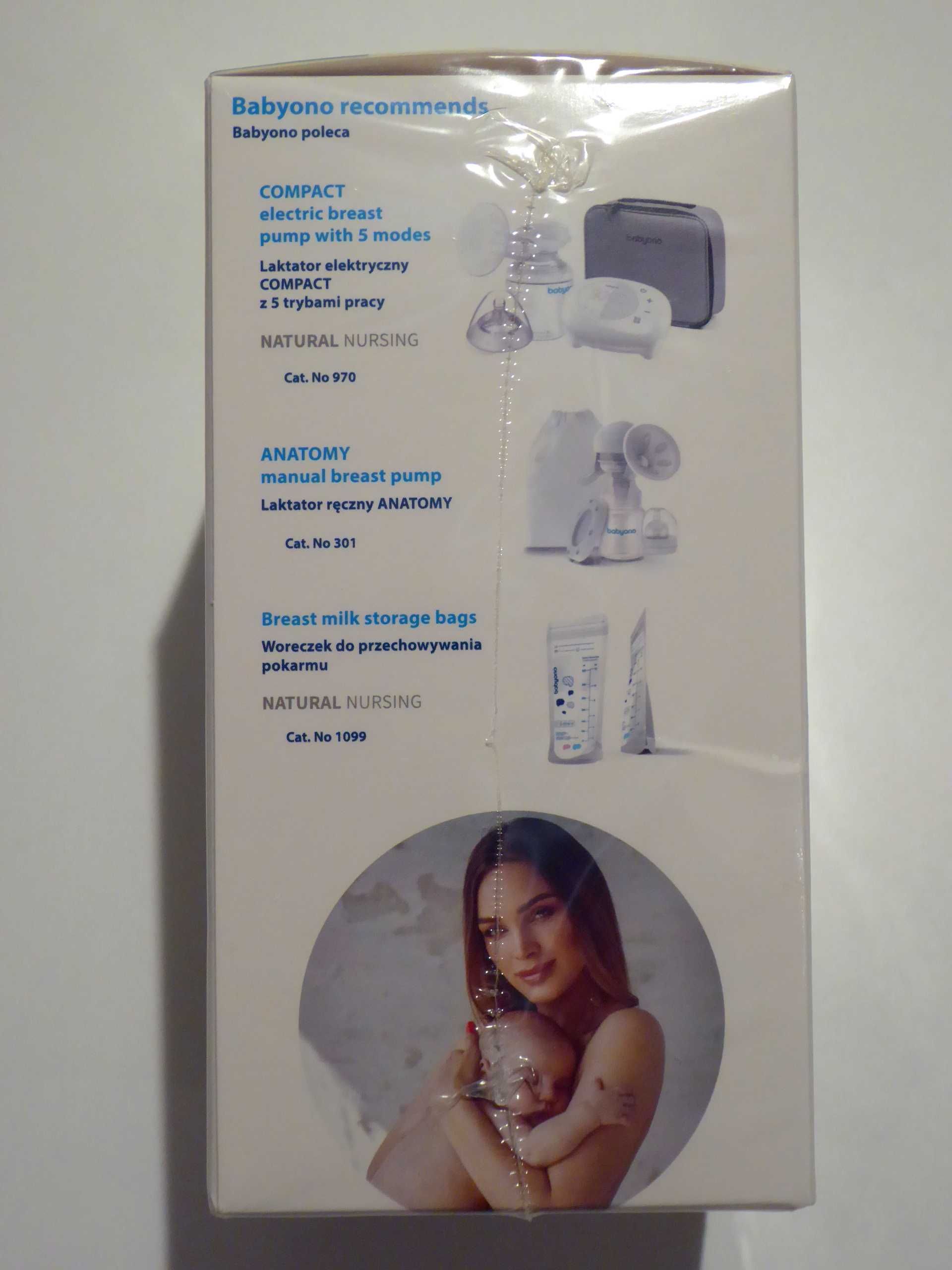 Kolektor na mleko silikonowy Laktator babyono 90ml nowy