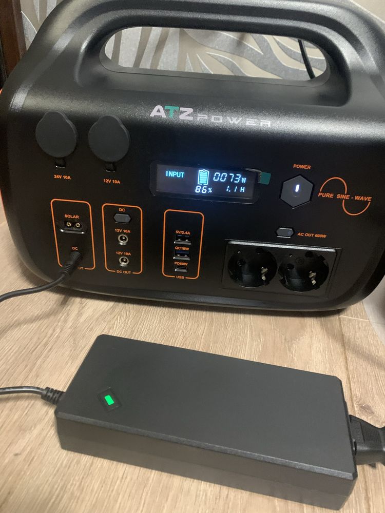 ATZ POWER зарядна станція 600 w ДБЖ для котла