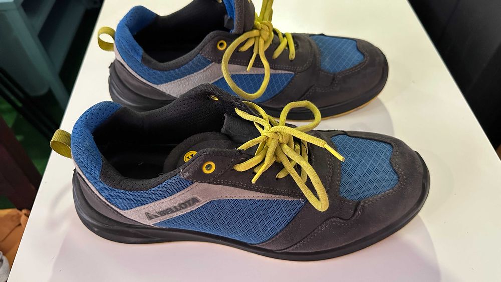 Sapato de segurança BELLOTA FLEX Azul-Amarelo S1P Tamanho 45