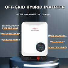 Гібридний Інвертор Fchao 6.2KW 48V