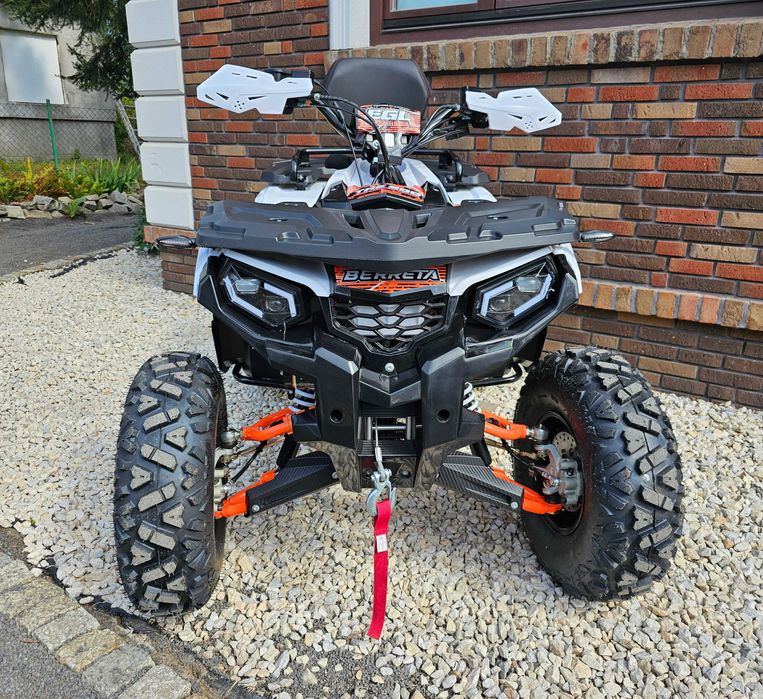 Quad EGL 250 berreta 200 wyciągarka hak alusy