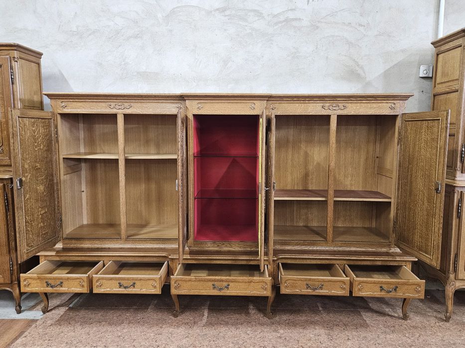 Duży francuski kredens Ludwikowski komoda /