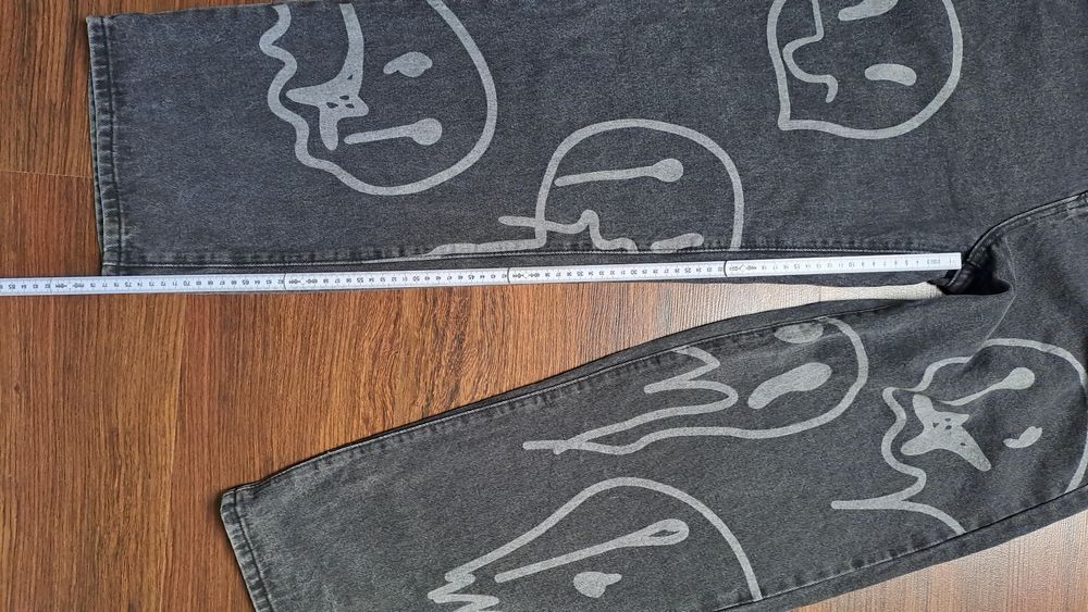 Jeansy baggy damskie