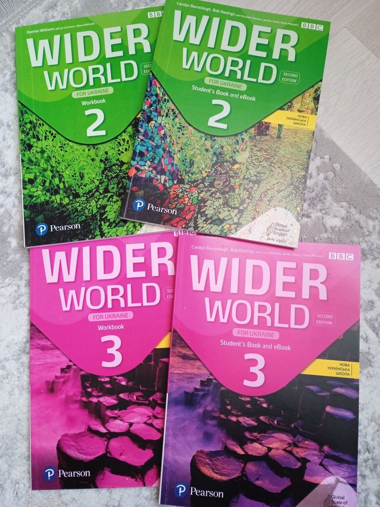 Wider world 2 3 second edition НУШ