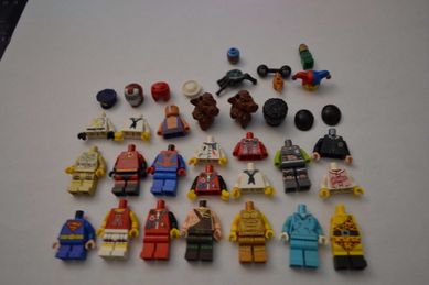 LEGO części - minifigures, marvel, super heroes