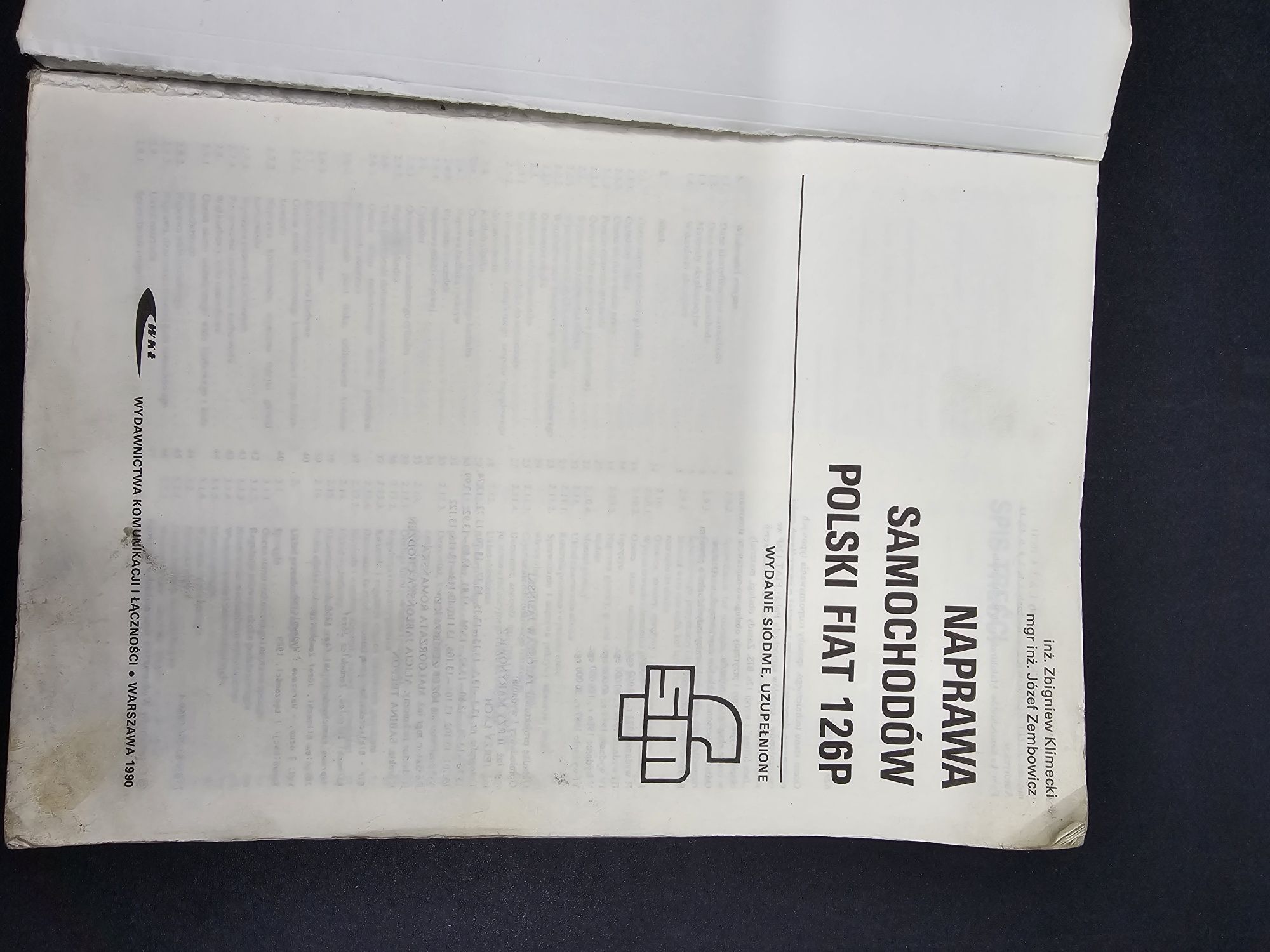 Książka naprawa samochodów fiat 126p
