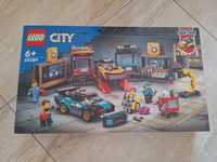 Zestaw LEGO 60389 City Warsztat tuningowania samochodów nowy nieuzywan