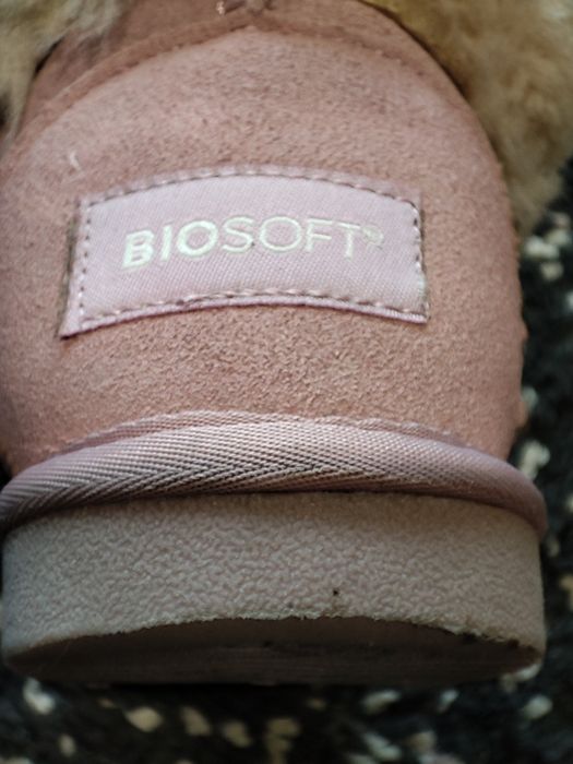 Dziecięce Buty zimowe Biosoft z futerkiem roz 28