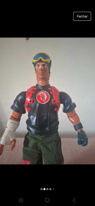 Boneco Action Man Snowboard