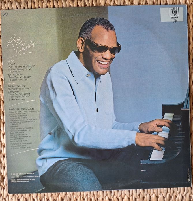 Vinil LP - RAY CHARLES "Wish you were here tonight", 1983
