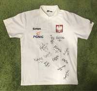Koszulka Polo Kempa Nowa Reprezentacji Polski w pilce recznej autograf
