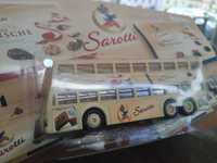 Model autobusu Sarotti czekolada