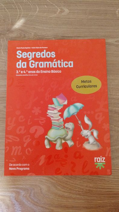 Segredos da gramática- 1° ciclo 3° e 4° anos