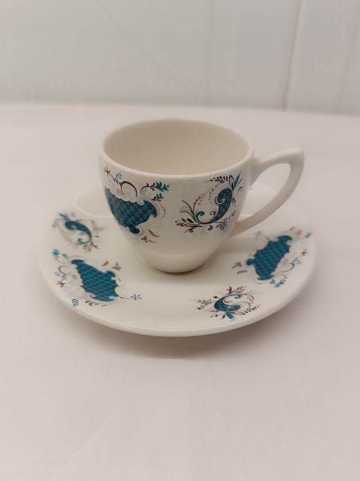 Conjunto Antigo 3 Chávenas e 3 Pires Café da Cesol