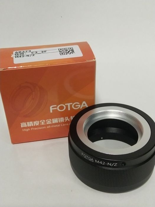 Переходник адаптер м42 nikon z