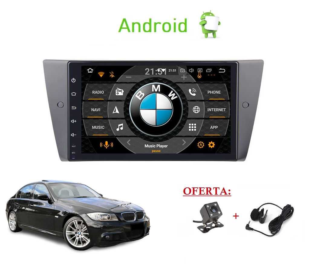 Rádio 2DIN 9" [4+32GB] • BMW Serie 3 • E90 E91 E92 E93 • Android 320