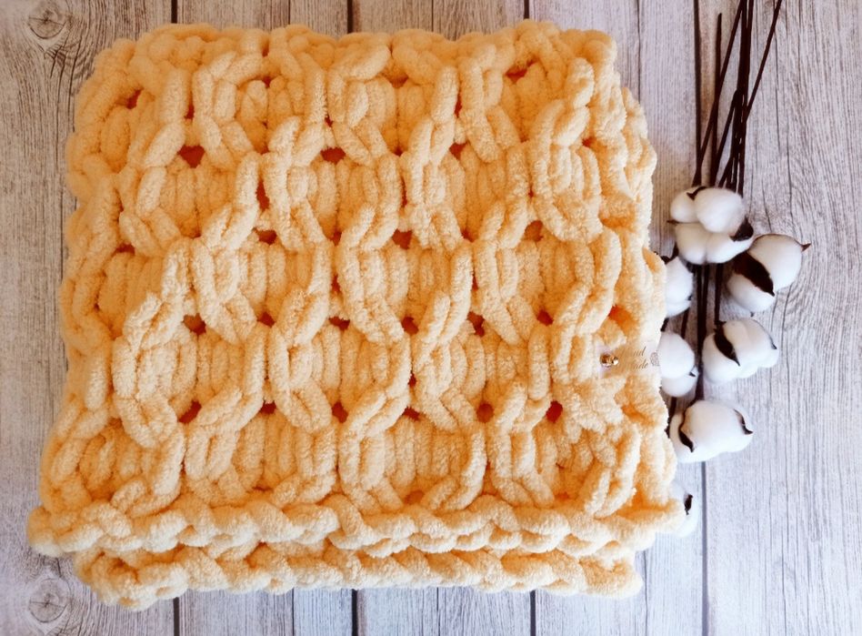 Плед дитячий в коляску Alize Puffy 80/90 Hand made