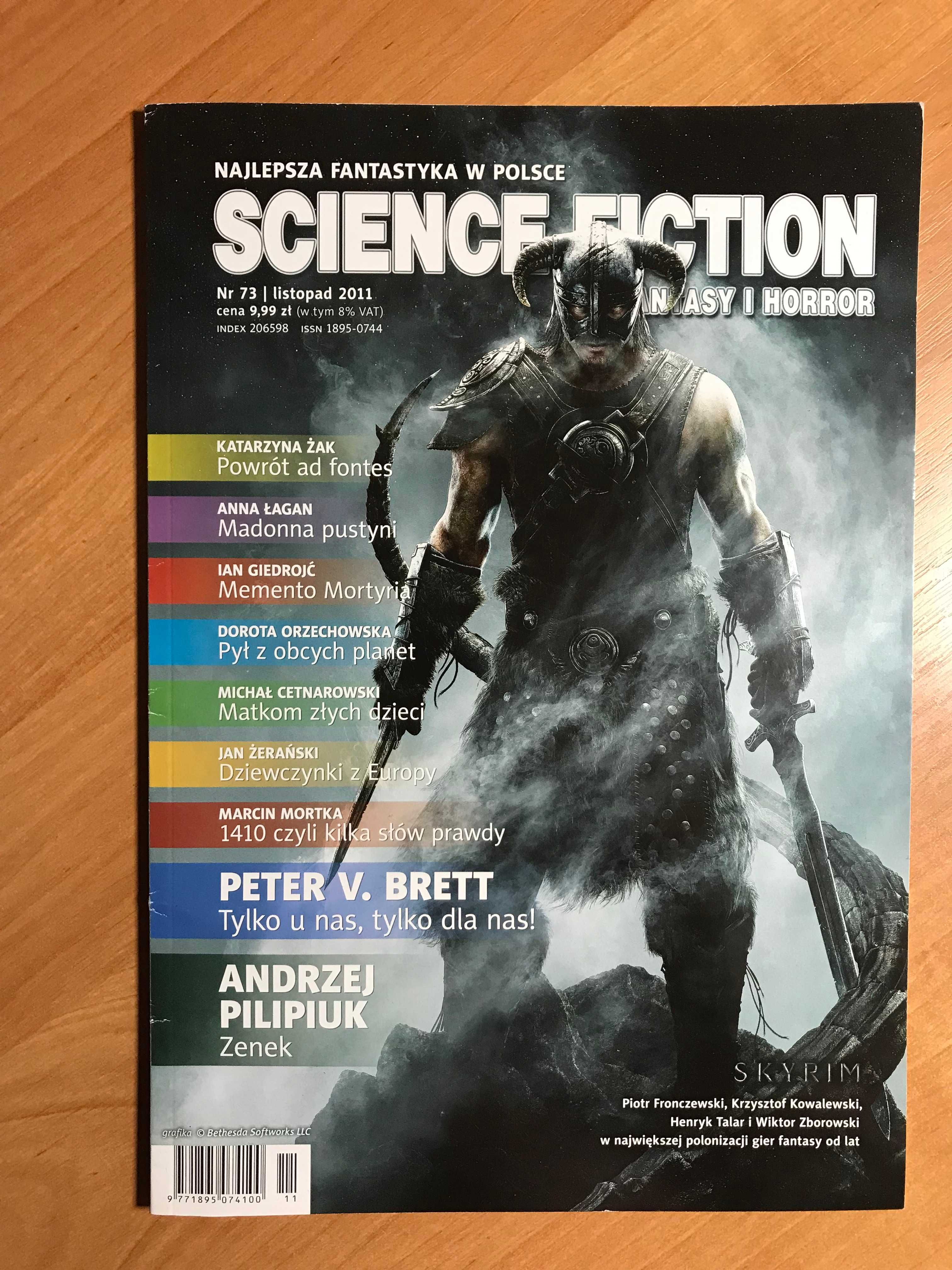 Science Fiction Skyrim Peter V. Brett Andrzej Pilipiuk Grzędowicz