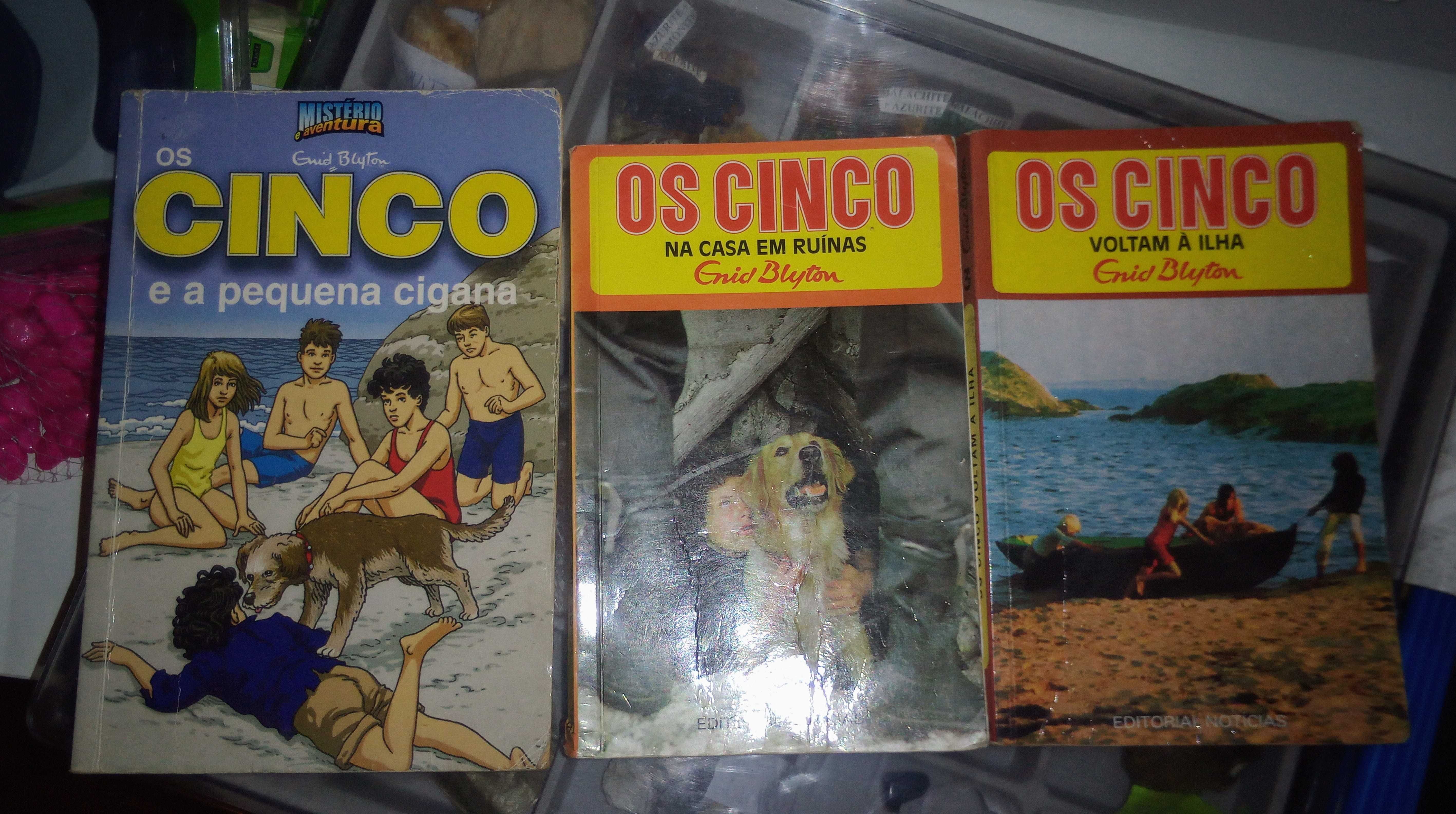 Os Cinco coleção 3 livros