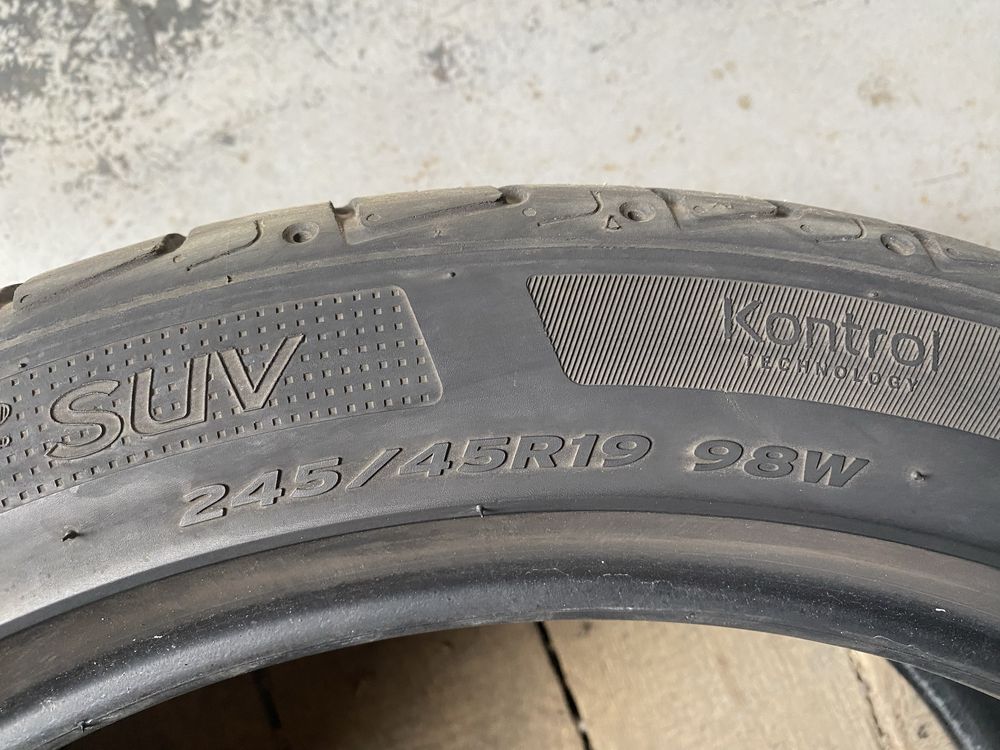 Літня резина шини (пара) 245/45R19 Hankook