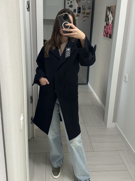 Пальто жіноче нове, однобортне, розмір XS/S