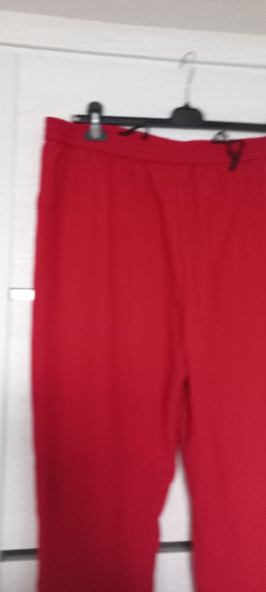 Damskie spodnie czerwone Mona