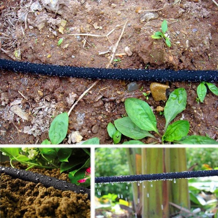 Wąż Nawadniający Kroplujący Pocący Do Nawadniania Roślin 1/2" 30M