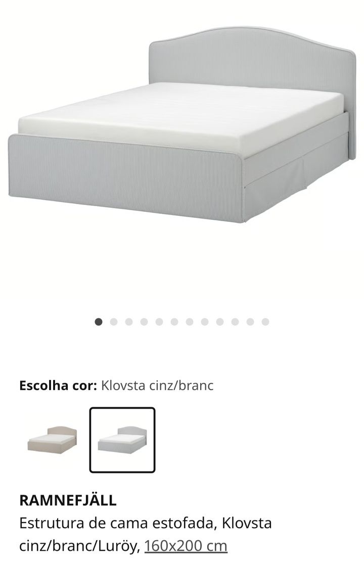 Cama de casal ikea