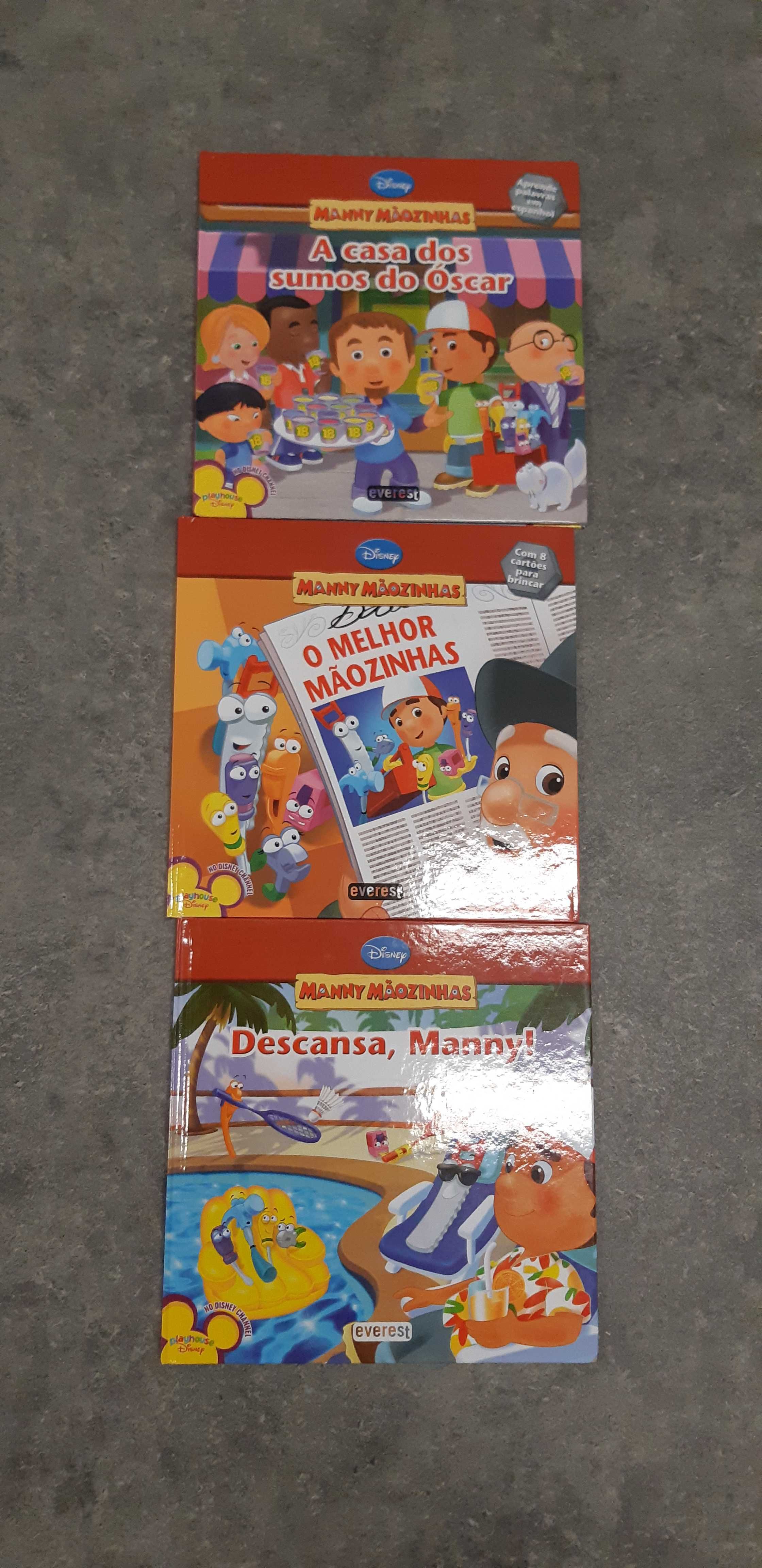 Livros Manny Mãozinhas