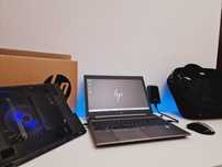 HP ZBook 15 workstation, i7, 64gb ram quadro P1000, stacja robocza F13