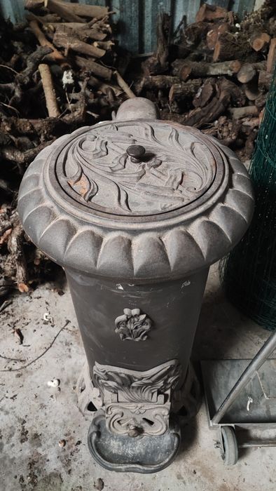 Salamandra / aquecedor a lenha vintage