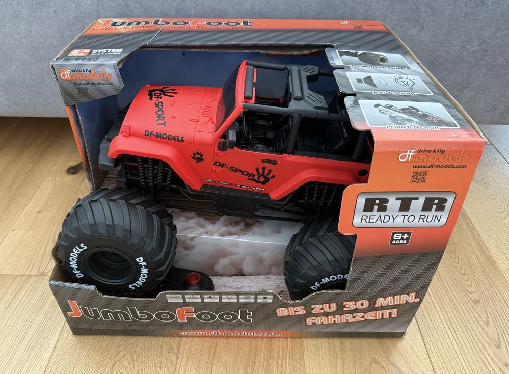 Zdalnie sterowany Jumbo Foot Off-roader Rtr Df Models 9940