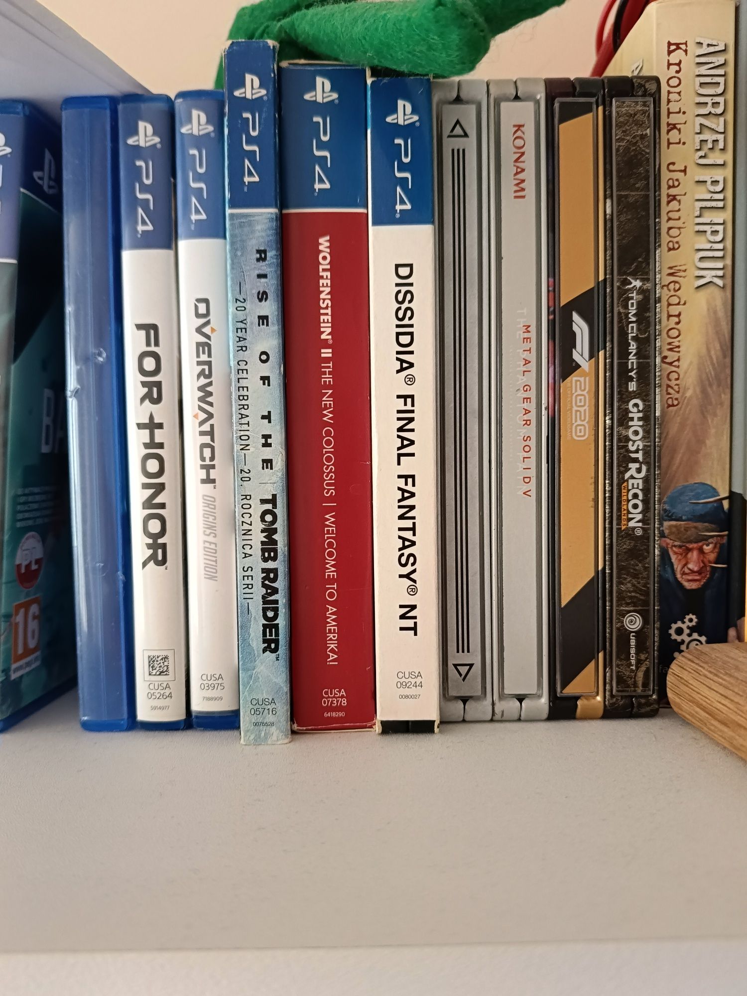 Gry PlayStation 4, steelebookow