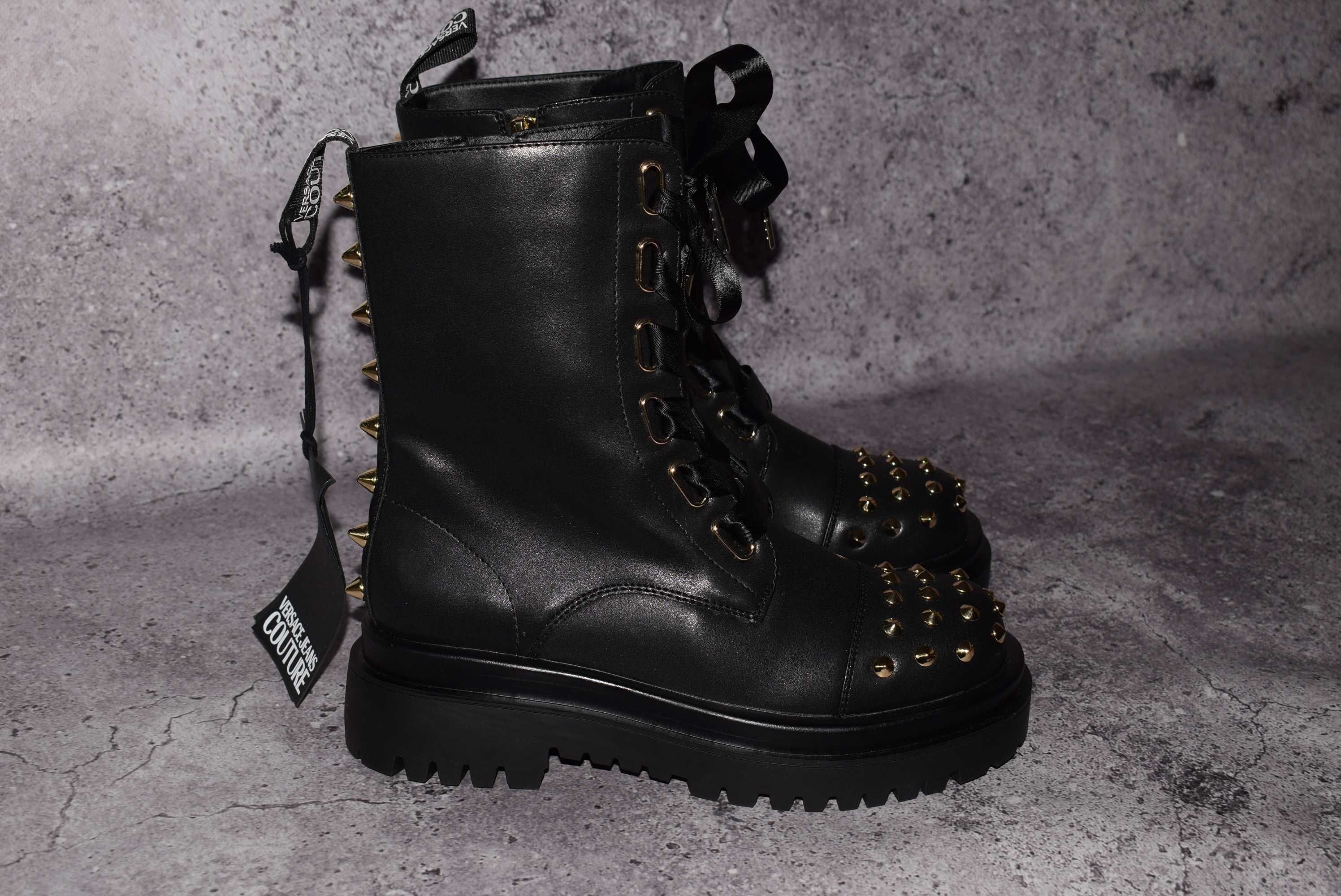 Versace Jeans Couture Boot (Женские Ботинки Версаче dr martens rock )