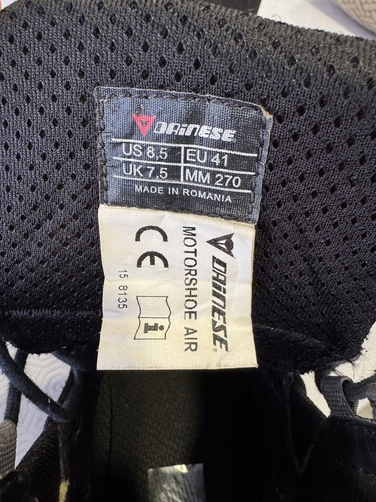 Botas DAINESE de verão
