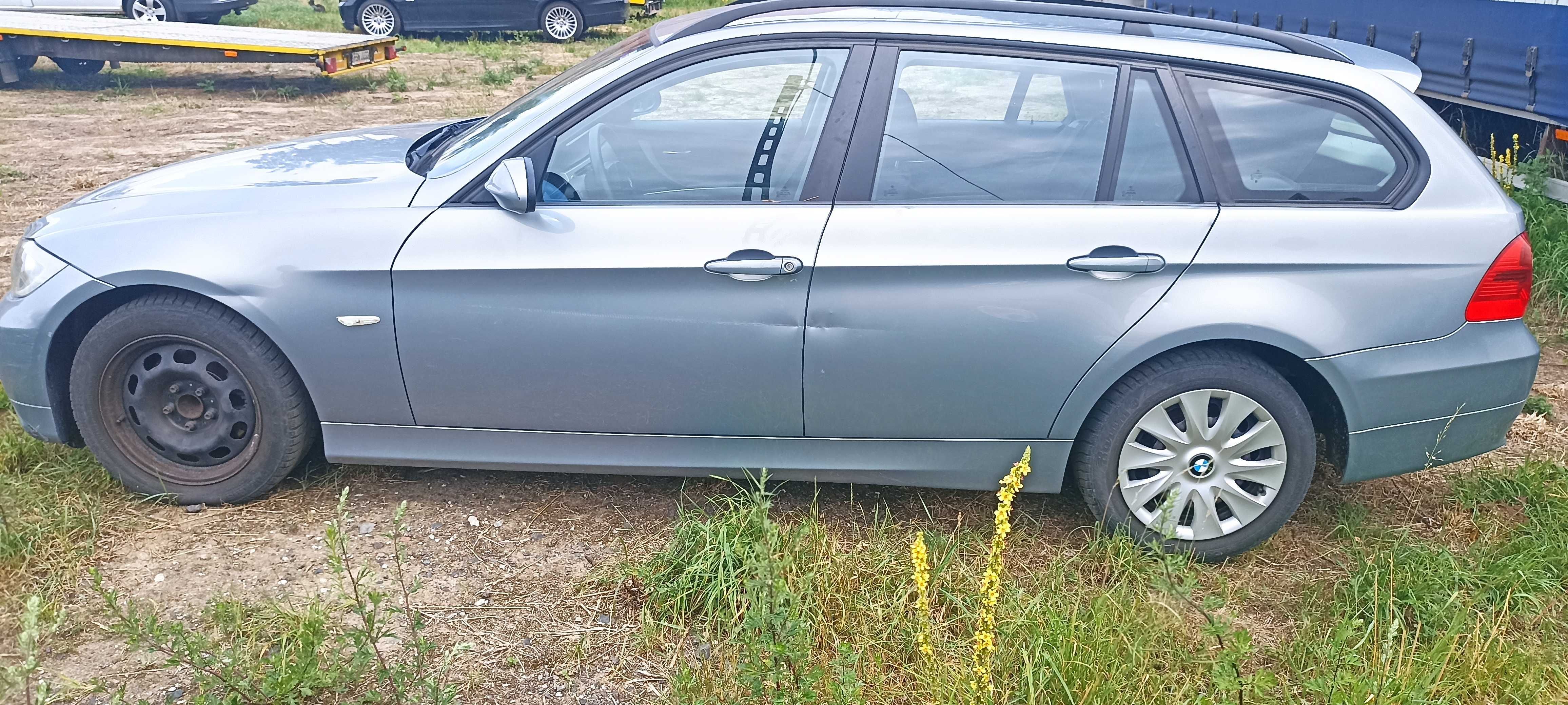 bmw 318 e91 , N46B20B 129 Km lak A34/7 samochód na części