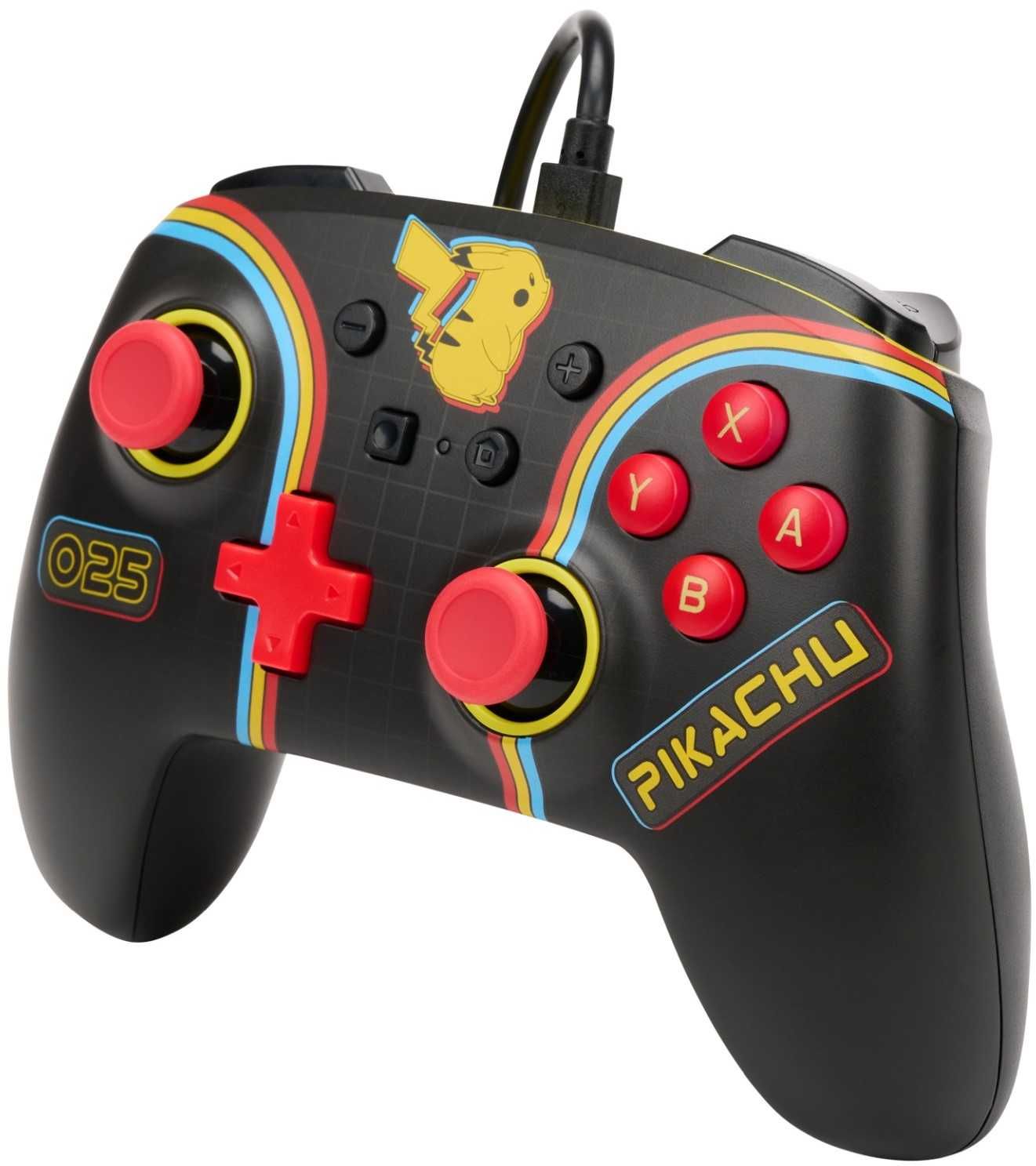 PowerA SWITCH Pad przewodowy Enhanced Pokemon Pikachu Arcade