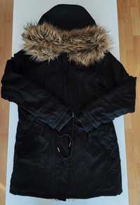 Kurtka parka czarna CROPP M