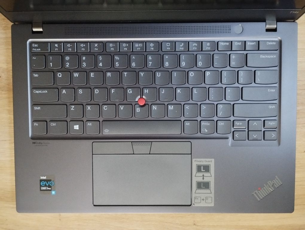 Ноутбук Lenovo T14s gen2 i5-1145g7/16Gb DDR4/NVMe512Gb/как новый