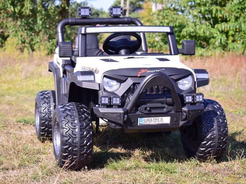 Auto samochód na akumulator JEEP TARGET DŻIP samochodzik jeździk autko